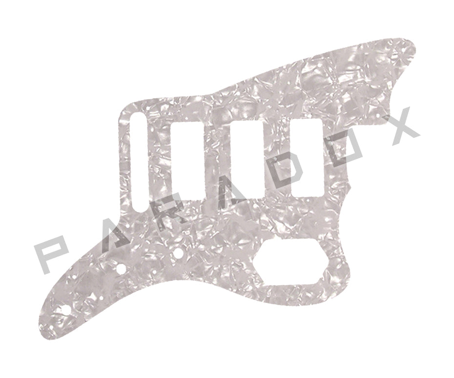 Custom Pickguard For 2023-2024 Made in Mexico Fender Gold Foil Jazzmaster