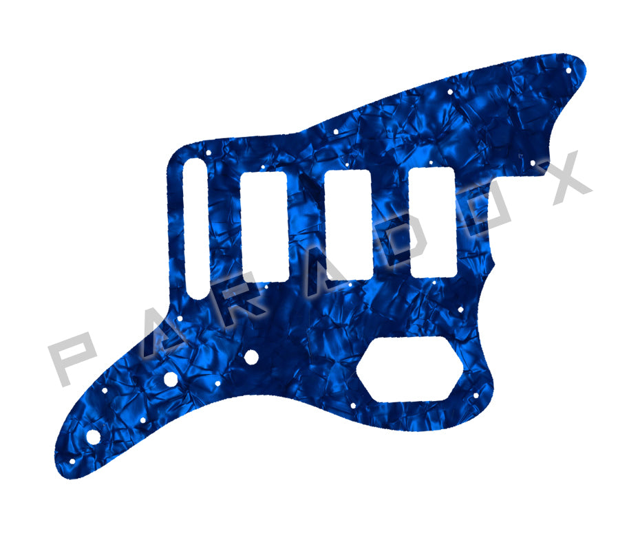 Custom Pickguard For 2023-2024 Made in Mexico Fender Gold Foil Jazzmaster