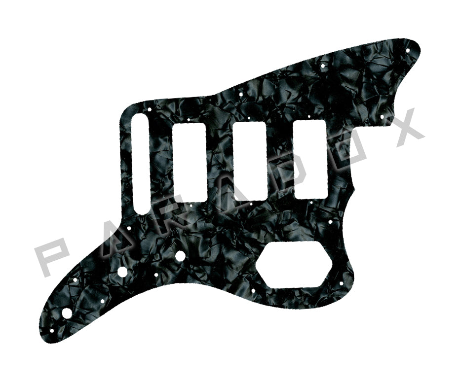 Custom Pickguard For 2023-2024 Made in Mexico Fender Gold Foil Jazzmaster