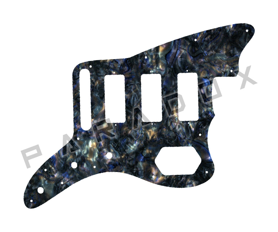 Custom Pickguard For 2023-2024 Made in Mexico Fender Gold Foil Jazzmaster