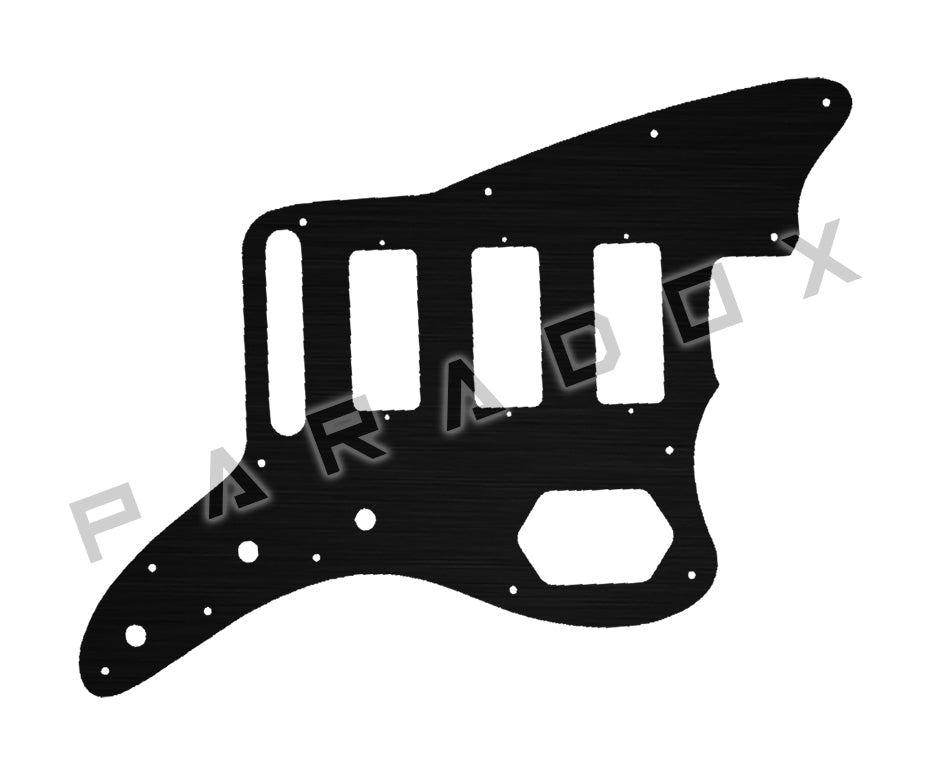 Custom Pickguard For 2023-2024 Made in Mexico Fender Gold Foil Jazzmaster