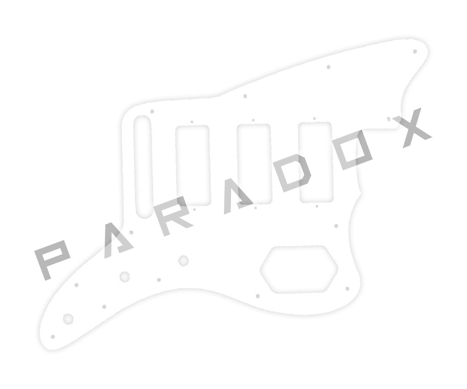 Custom Pickguard For 2023-2024 Made in Mexico Fender Gold Foil Jazzmaster