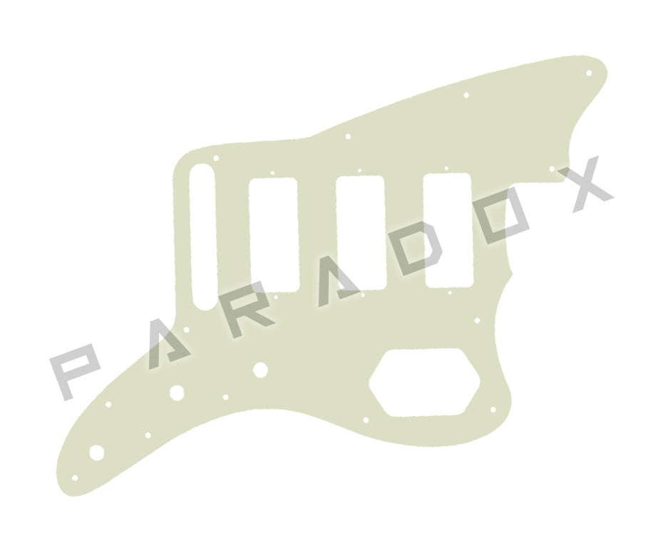 Custom Pickguard For 2023-2024 Made in Mexico Fender Gold Foil Jazzmaster