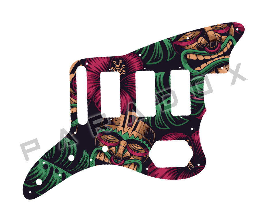 Custom Pickguard For 2023-2024 Made in Mexico Fender Gold Foil Jazzmaster
