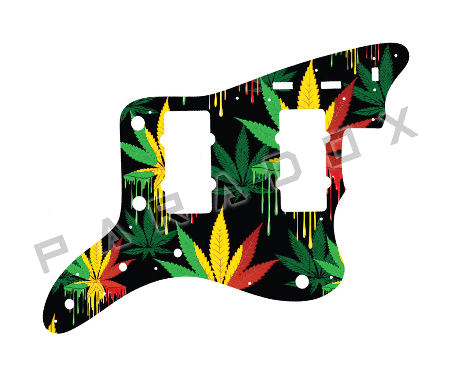 Custom Pickguard For 2011 Made in Japan Fender Hollow body JM/HO Offset Jazzmaster