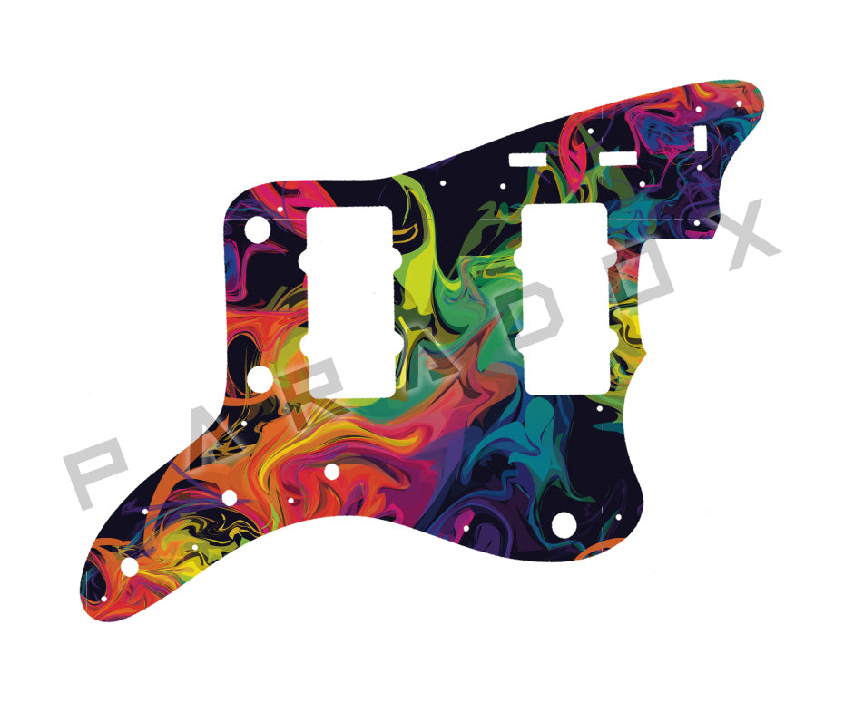Custom Pickguard For 2011 Made in Japan Fender Hollow body JM/HO Offset Jazzmaster