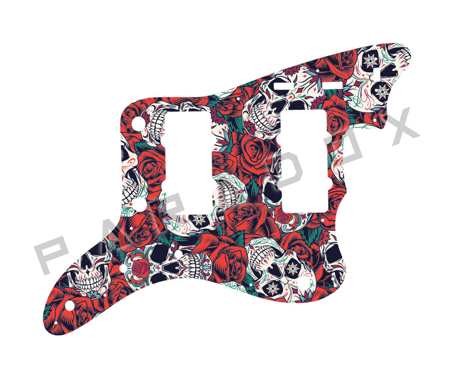 Custom Pickguard For 2011 Made in Japan Fender Hollow body JM/HO Offset Jazzmaster