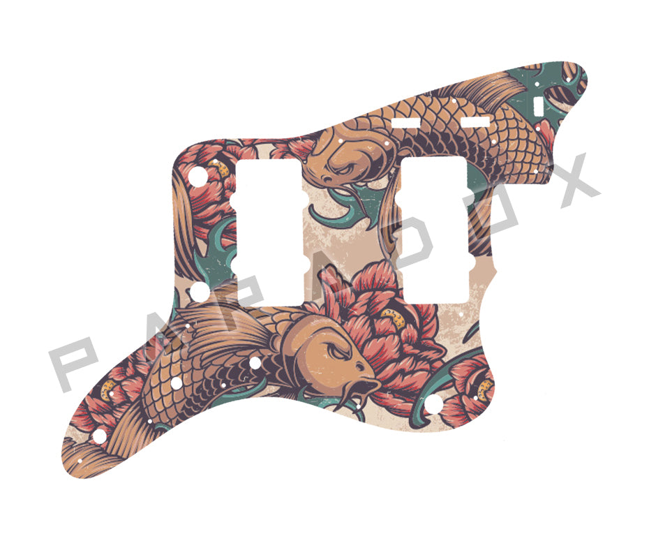 Custom Pickguard For 2011 Made in Japan Fender Hollow body JM/HO Offset Jazzmaster