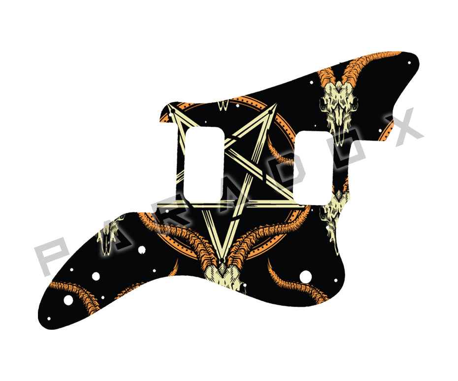 Custom Pickguard For 2000 - 2004 Made in China Squier Jagmaster