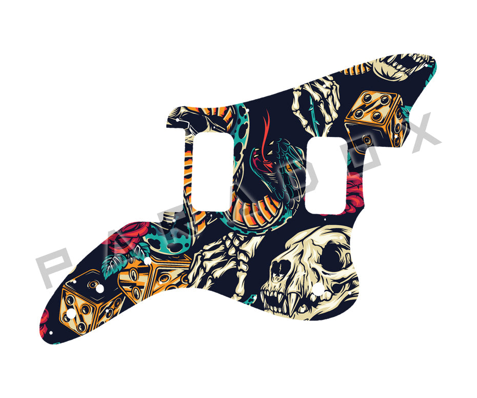 Custom Pickguard For 2000 - 2004 Made in China Squier Jagmaster