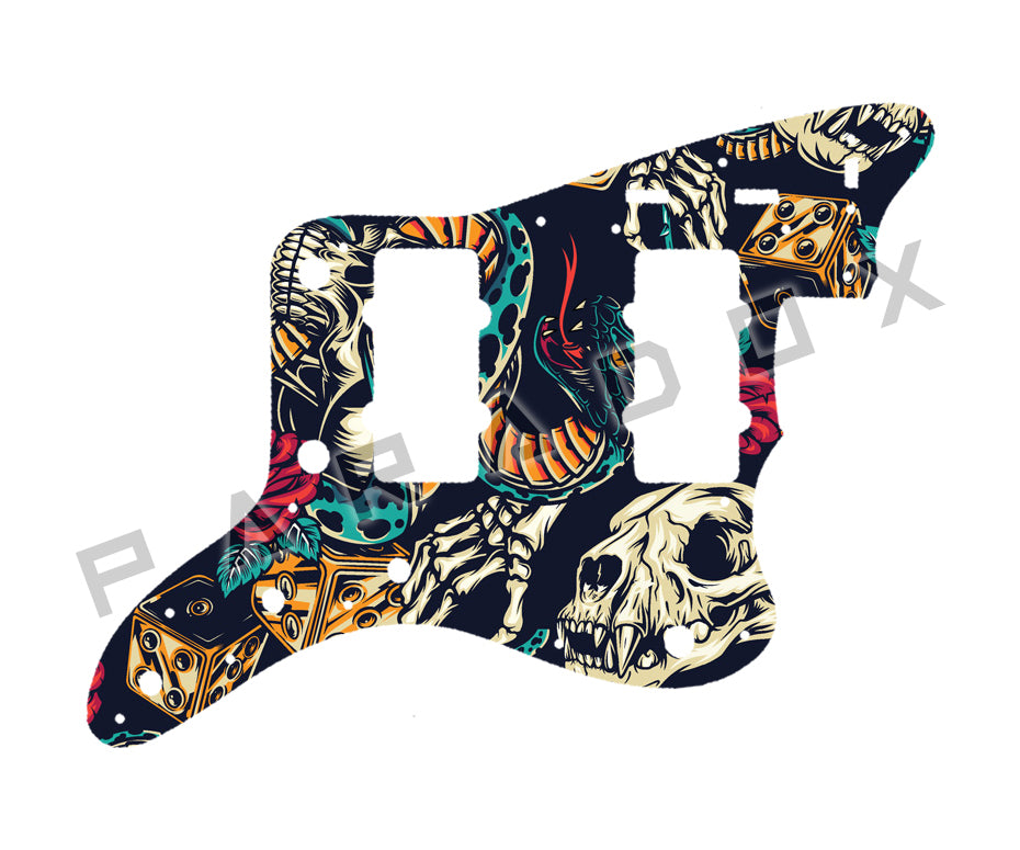 Custom Pickguard For 2019 - 2020 Made in Japan Fender MIJ Hybrid '60s Jazzmaster