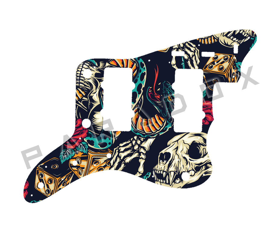 Custom Pickguard For 2004 - 2015 Made in Japan Fender JM66 '62 Vintage Reissue Jazzmaster