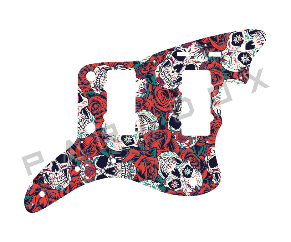 Custom Pickguard For 2012 - 2024 Made in China Squier J Mascis Jazzmaster