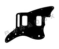 Custom Pickguard For 2018 - 2024 Made in Mexico Fender Player Jazzmaster HH