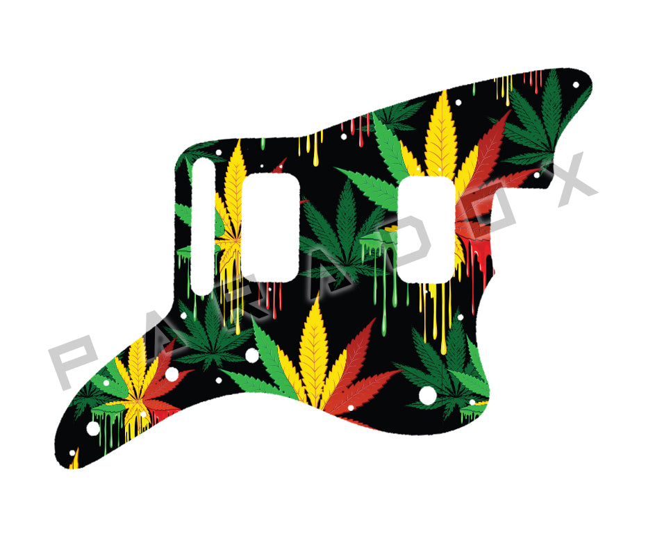 Custom Pickguard For 2018 - 2024 Made in Mexico Fender Player Jazzmaster HH