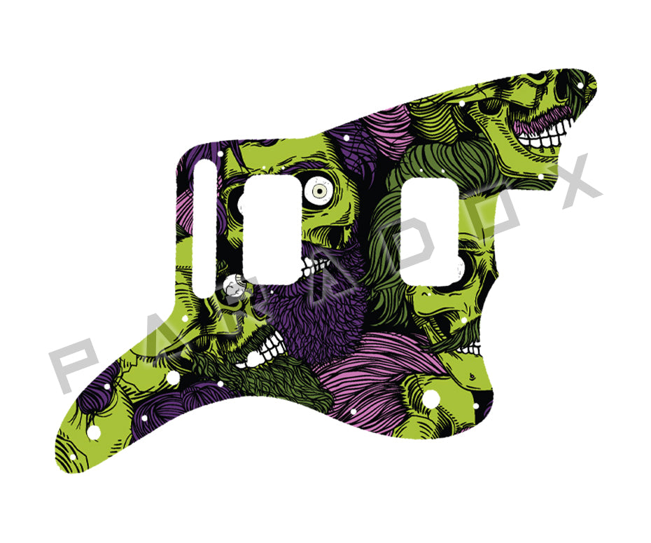 Custom Pickguard For 2018 - 2024 Made in Mexico Fender Player Jazzmaster HH