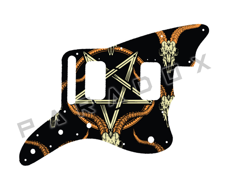 Custom Pickguard For 2018 - 2024 Made in Mexico Fender Player Jazzmaster HH