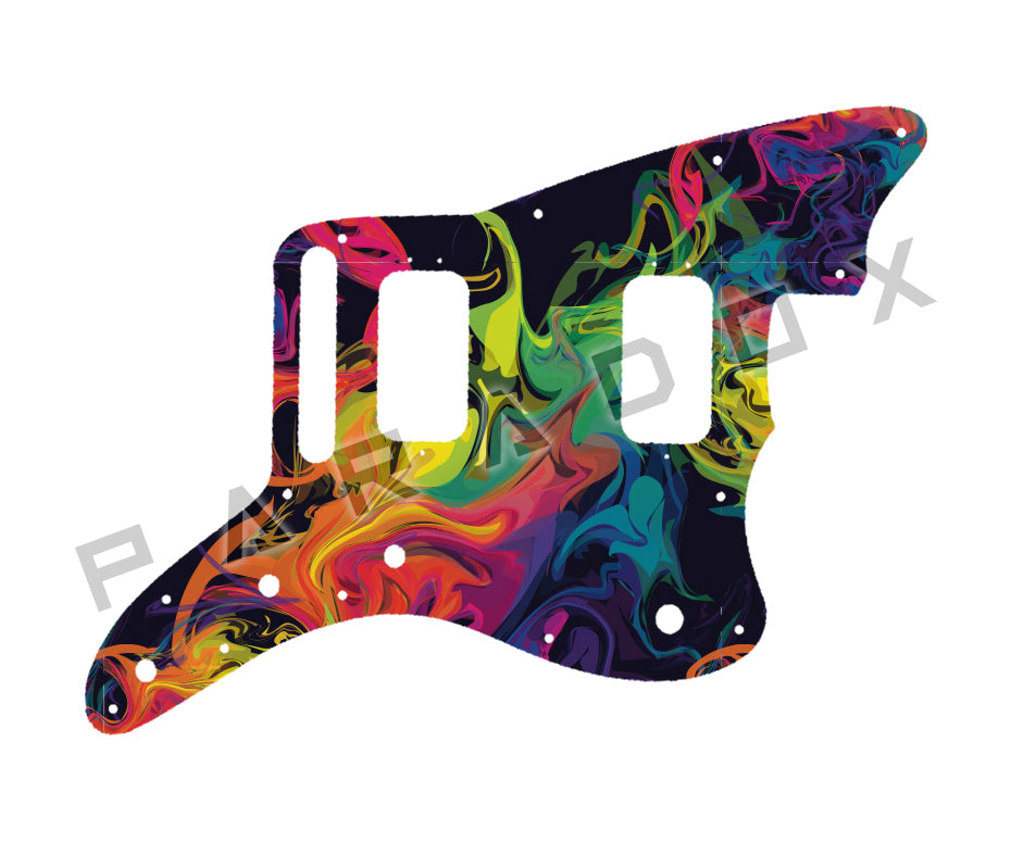 Custom Pickguard For 2018 - 2024 Made in Mexico Fender Player Jazzmaster HH