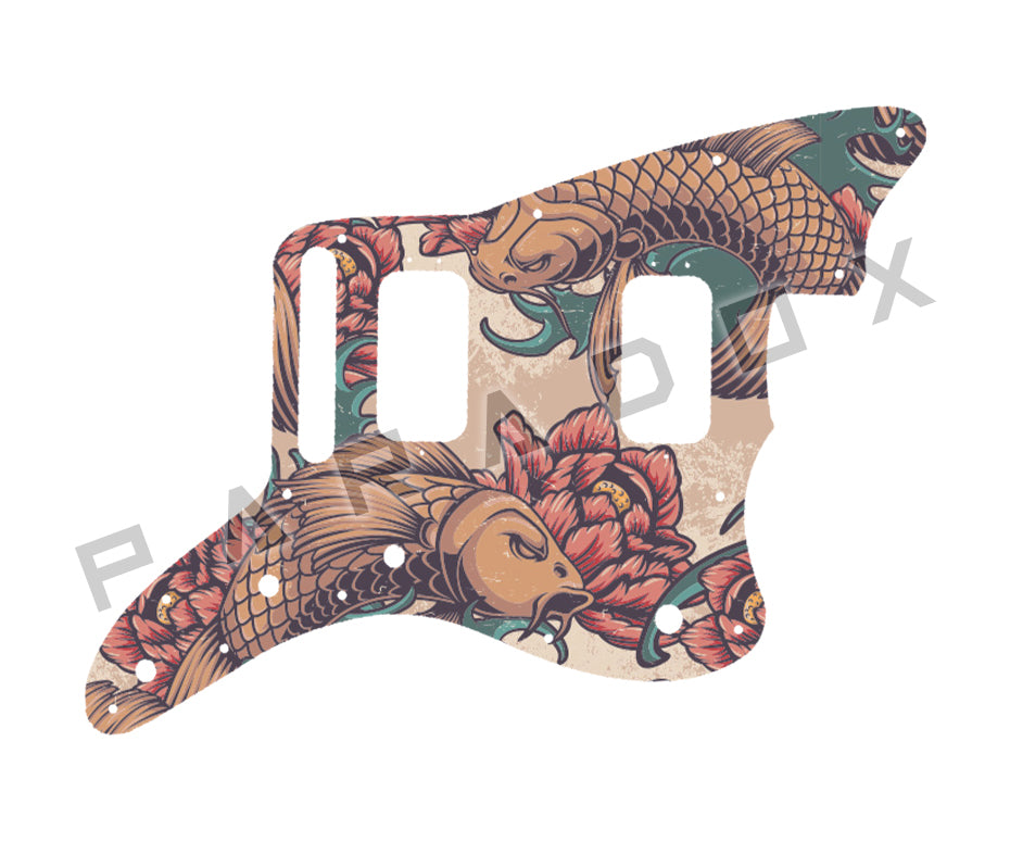 Custom Pickguard For 2018 - 2024 Made in Mexico Fender Player Jazzmaster HH
