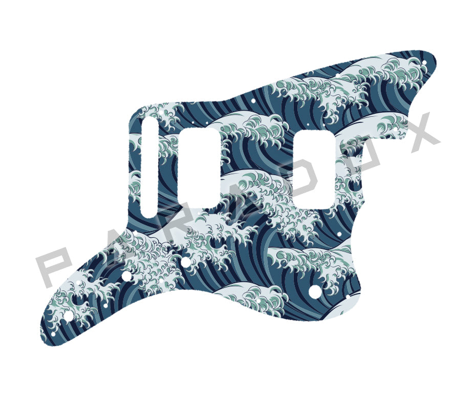 Custom Pickguard For 2018 - 2024 Made in Mexico Fender Player Jazzmaster HH