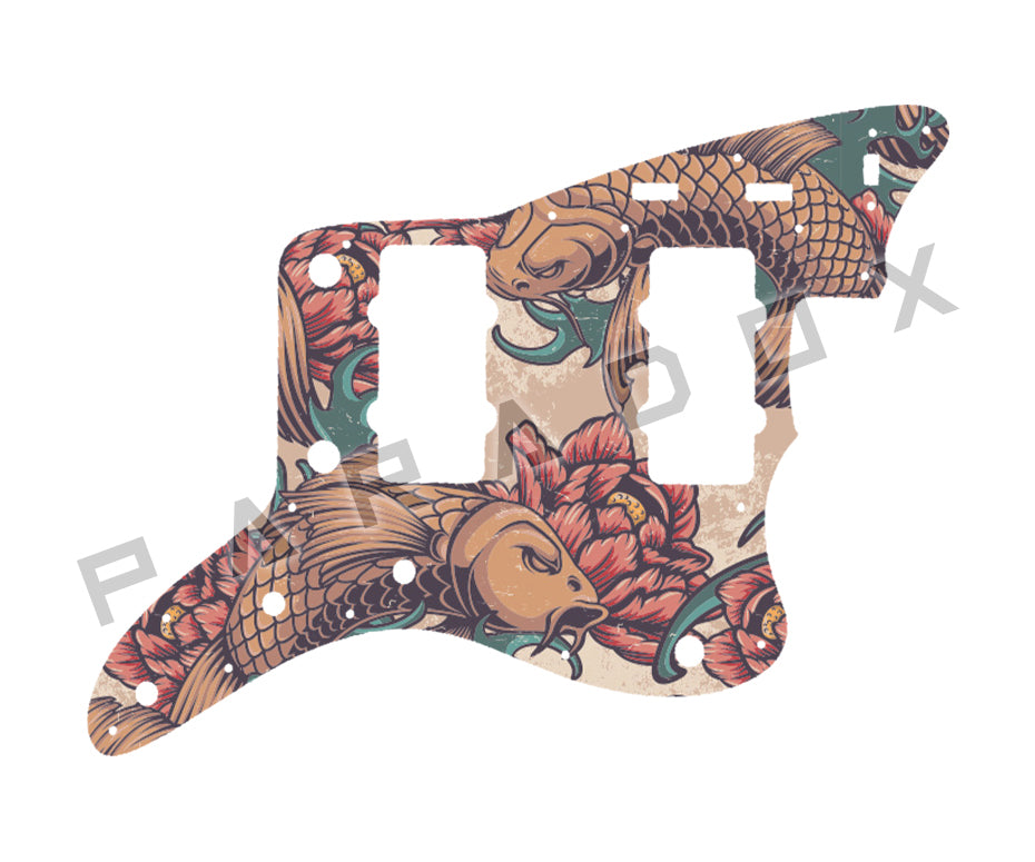 Custom Pickguard For 2015 - 2019 Made in Mexico Fender Road Worn '60s Jazzmaster