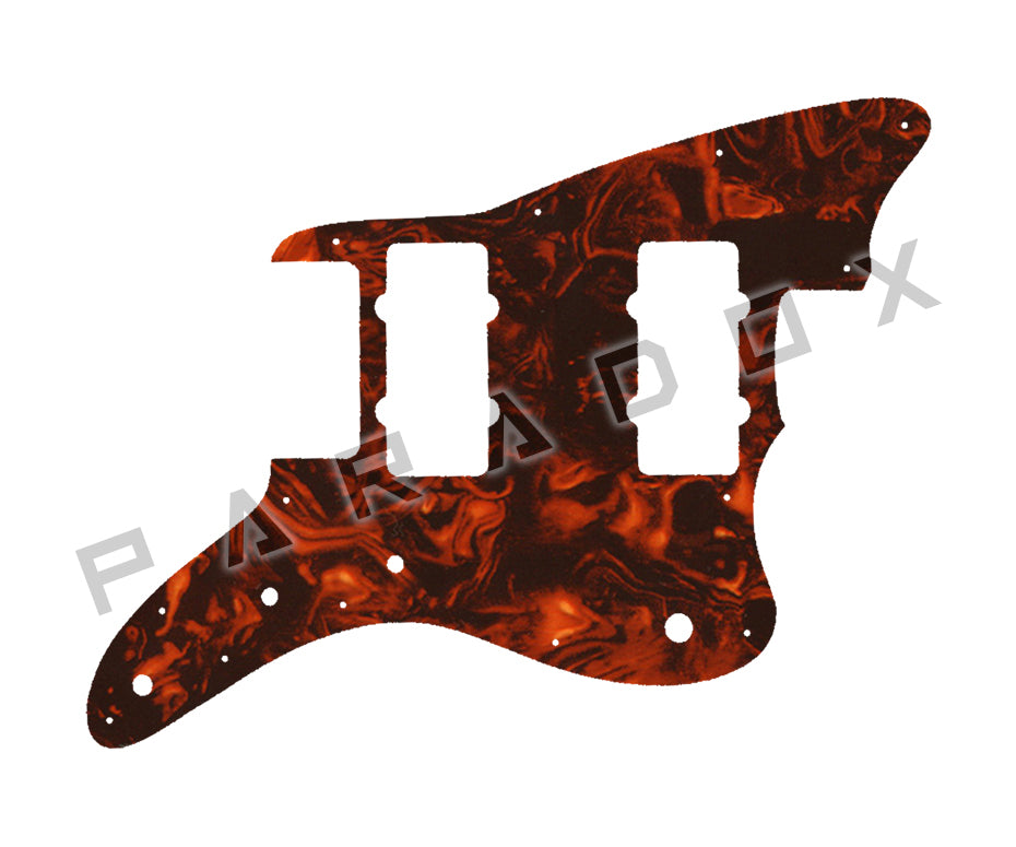 Custom Pickguard For 2023 - 2024 Made in China Squier by Fender Paranormal Jazzmaster XII 12 String
