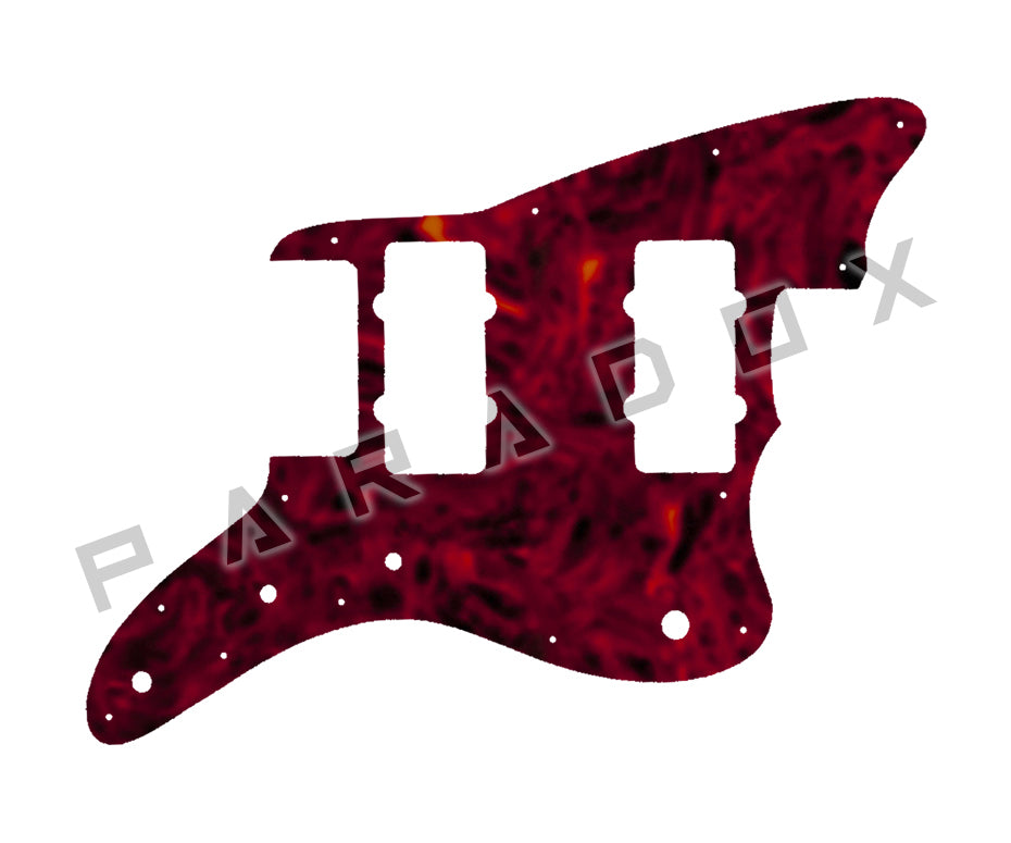 Custom Pickguard For 2023 - 2024 Made in China Squier by Fender Paranormal Jazzmaster XII 12 String