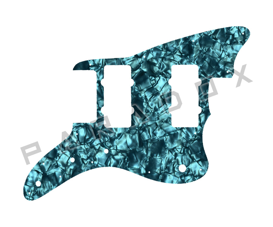 Custom Pickguard For 2023 - 2024 Made in China Squier by Fender Paranormal Jazzmaster XII 12 String