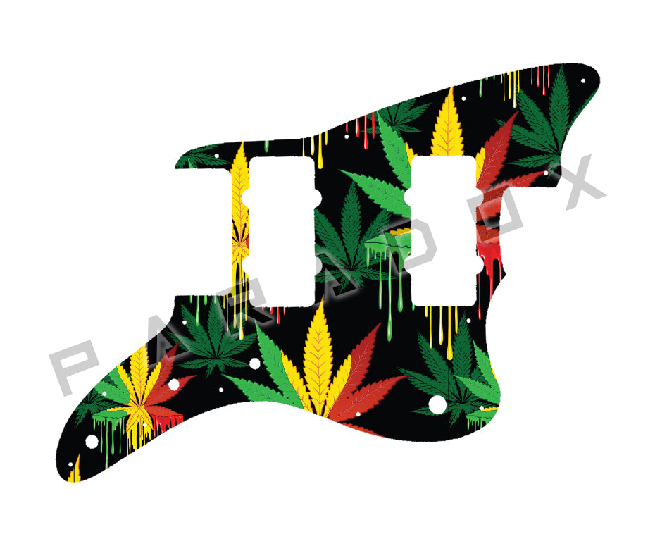 Custom Pickguard For 2023 - 2024 Made in China Squier by Fender Paranormal Jazzmaster XII 12 String