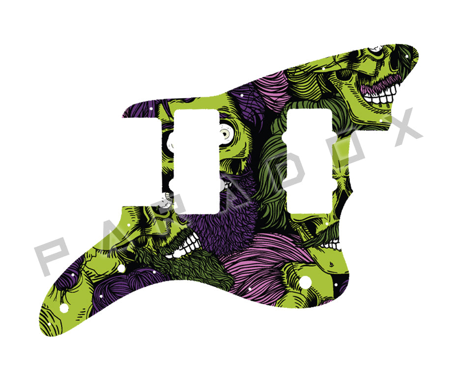 Custom Pickguard For 2023 - 2024 Made in China Squier by Fender Paranormal Jazzmaster XII 12 String