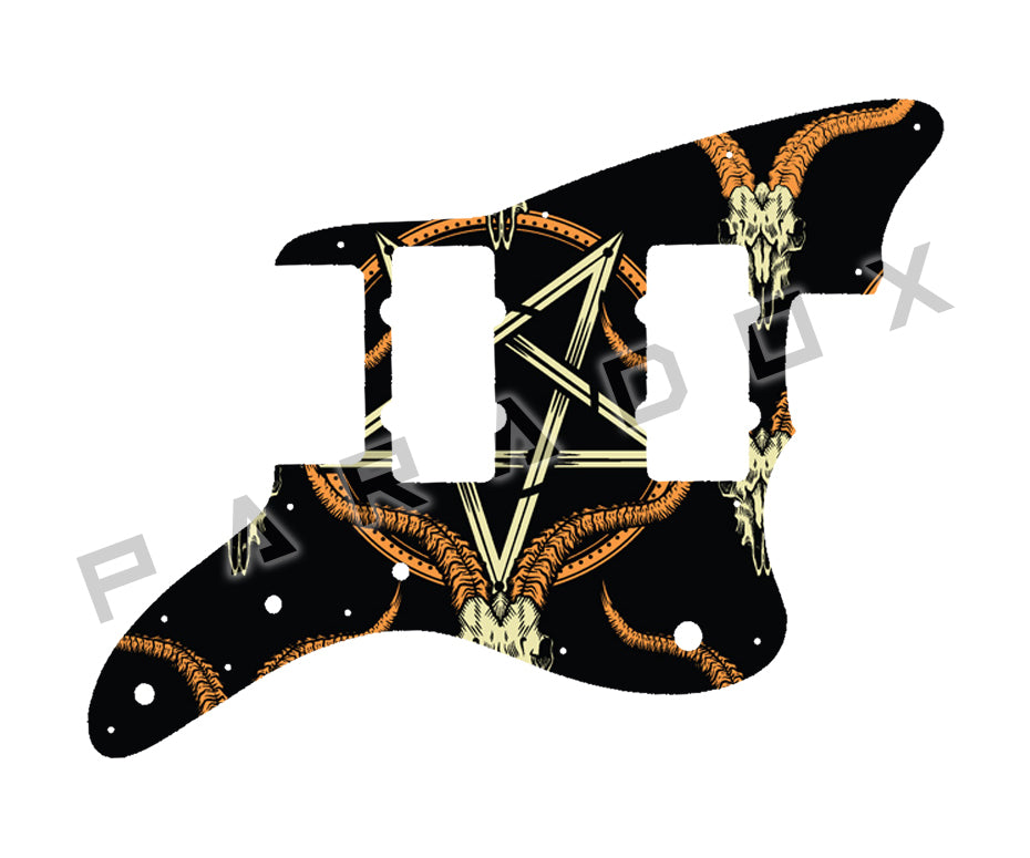 Custom Pickguard For 2023 - 2024 Made in China Squier by Fender Paranormal Jazzmaster XII 12 String