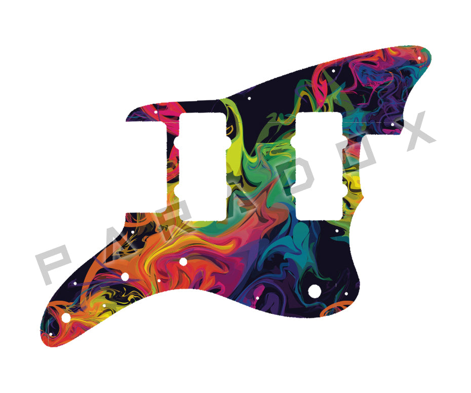Custom Pickguard For 2023 - 2024 Made in China Squier by Fender Paranormal Jazzmaster XII 12 String