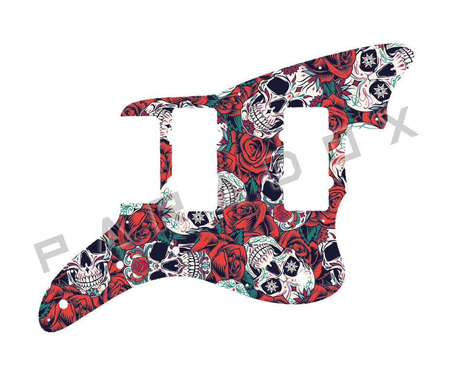 Custom Pickguard For 2023 - 2024 Made in China Squier by Fender Paranormal Jazzmaster XII 12 String