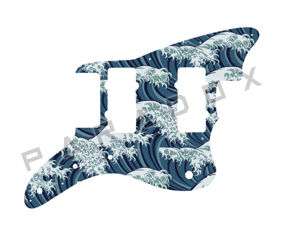 Custom Pickguard For 2023 - 2024 Made in China Squier by Fender Paranormal Jazzmaster XII 12 String
