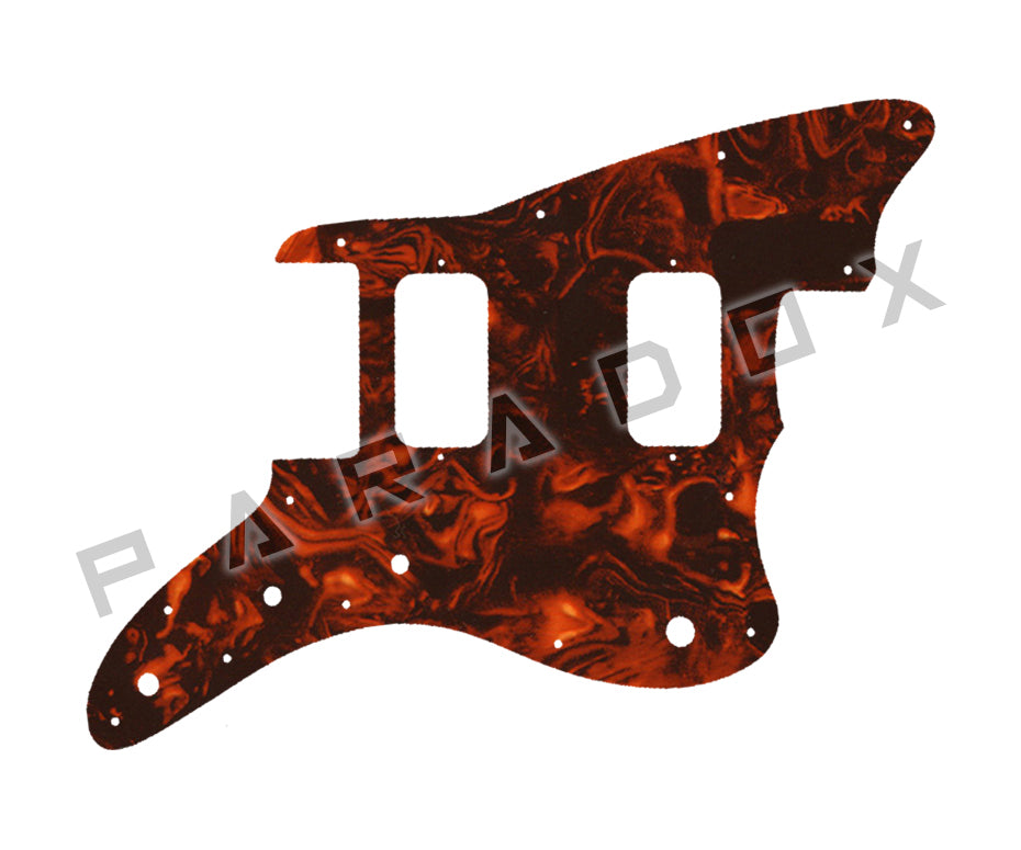 Custom Pickguard For 2021 - 2024 Made in China Squier by Fender Affinity Series Jazzmaster H-H