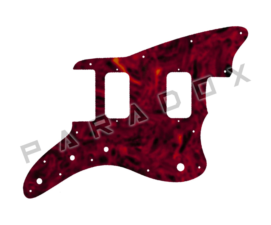 Custom Pickguard For 2021 - 2024 Made in China Squier by Fender Affinity Series Jazzmaster H-H
