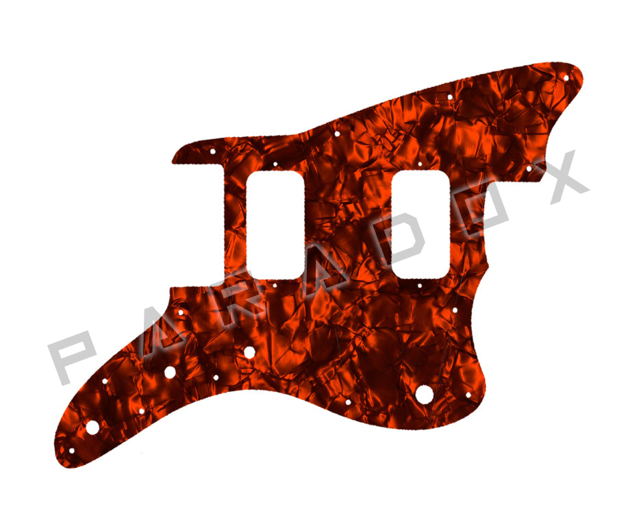 Custom Pickguard For 2021 - 2024 Made in China Squier by Fender Affinity Series Jazzmaster H-H