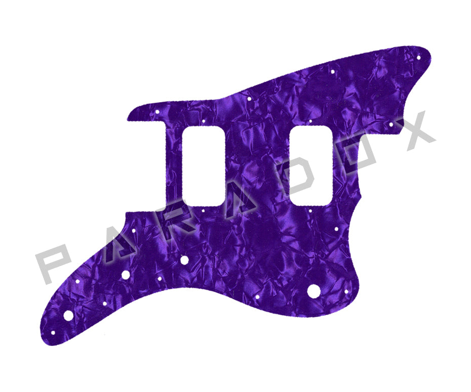 Custom Pickguard For 2021 - 2024 Made in China Squier by Fender Affinity Series Jazzmaster H-H