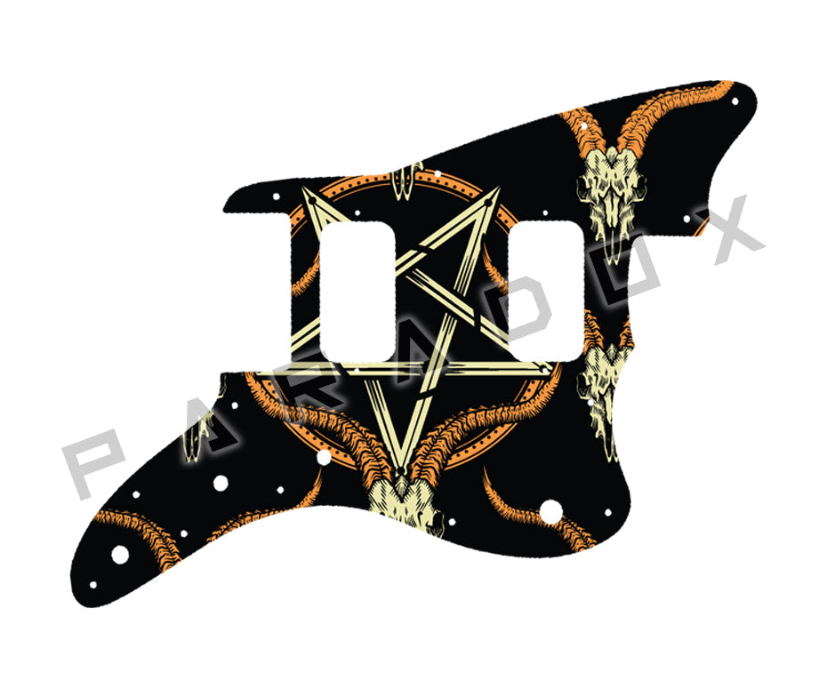 Custom Pickguard For 2021 - 2024 Made in China Squier by Fender Affinity Series Jazzmaster H-H