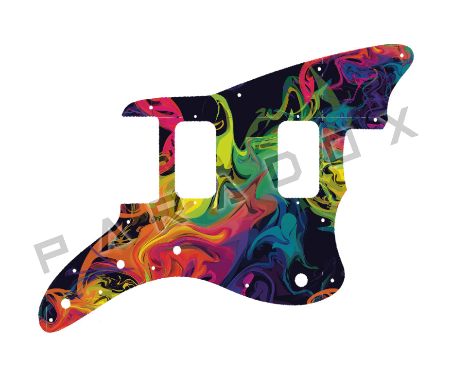 Custom Pickguard For 2021 - 2024 Made in China Squier by Fender Affinity Series Jazzmaster H-H
