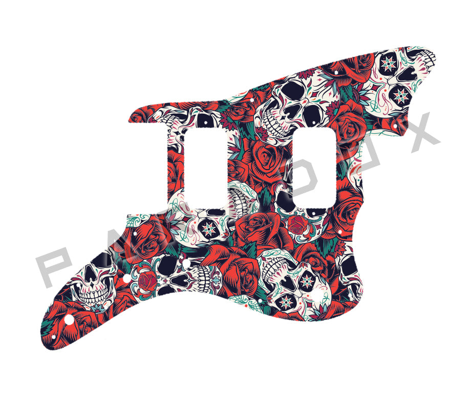 Custom Pickguard For 2021 - 2024 Made in China Squier by Fender Affinity Series Jazzmaster H-H