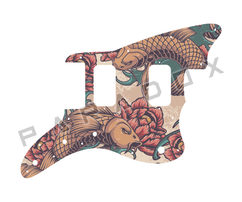 Custom Pickguard For 2021 - 2024 Made in China Squier by Fender Affinity Series Jazzmaster H-H