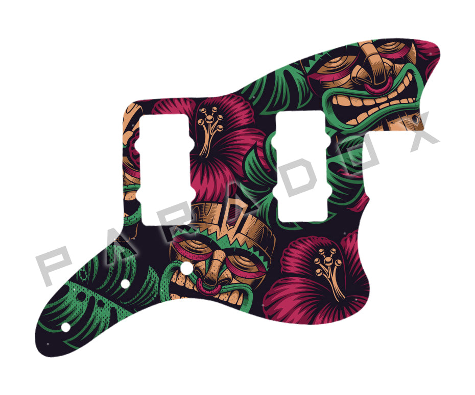 Custom Pickguard For 2010 - Present Made in Indonesia Squier Vintage Modified Baritone Jazzmaster
