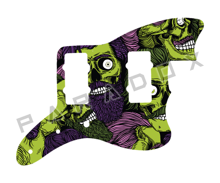 Custom Pickguard For 2010 - Present Made in Indonesia Squier Vintage Modified Baritone Jazzmaster