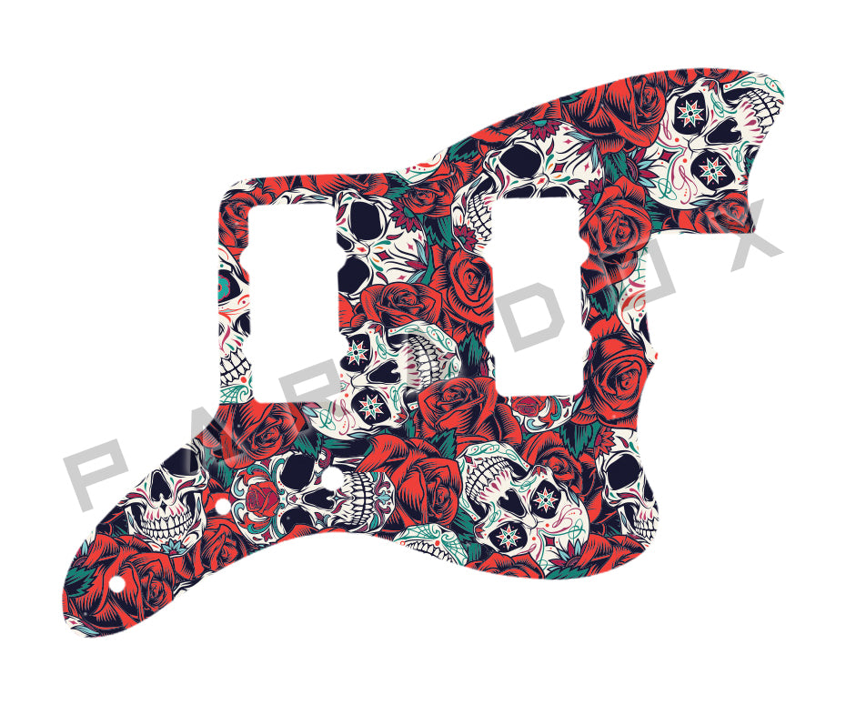 Custom Pickguard For 2010 - Present Made in Indonesia Squier Vintage Modified Baritone Jazzmaster