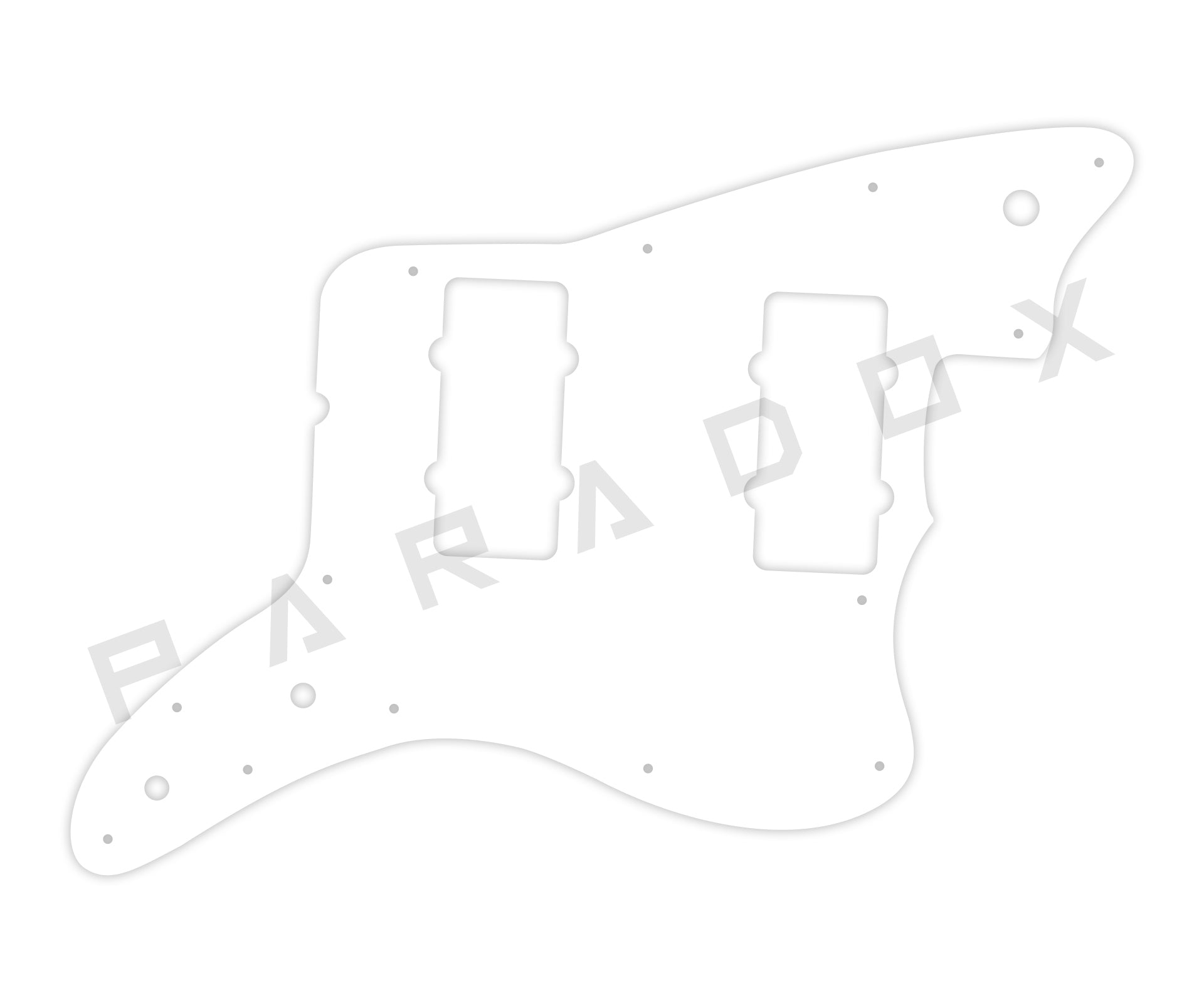 Custom Pickguard For 2011 - 2016 Made in Indonesia Squier Vintage Modified Jazzmaster Special