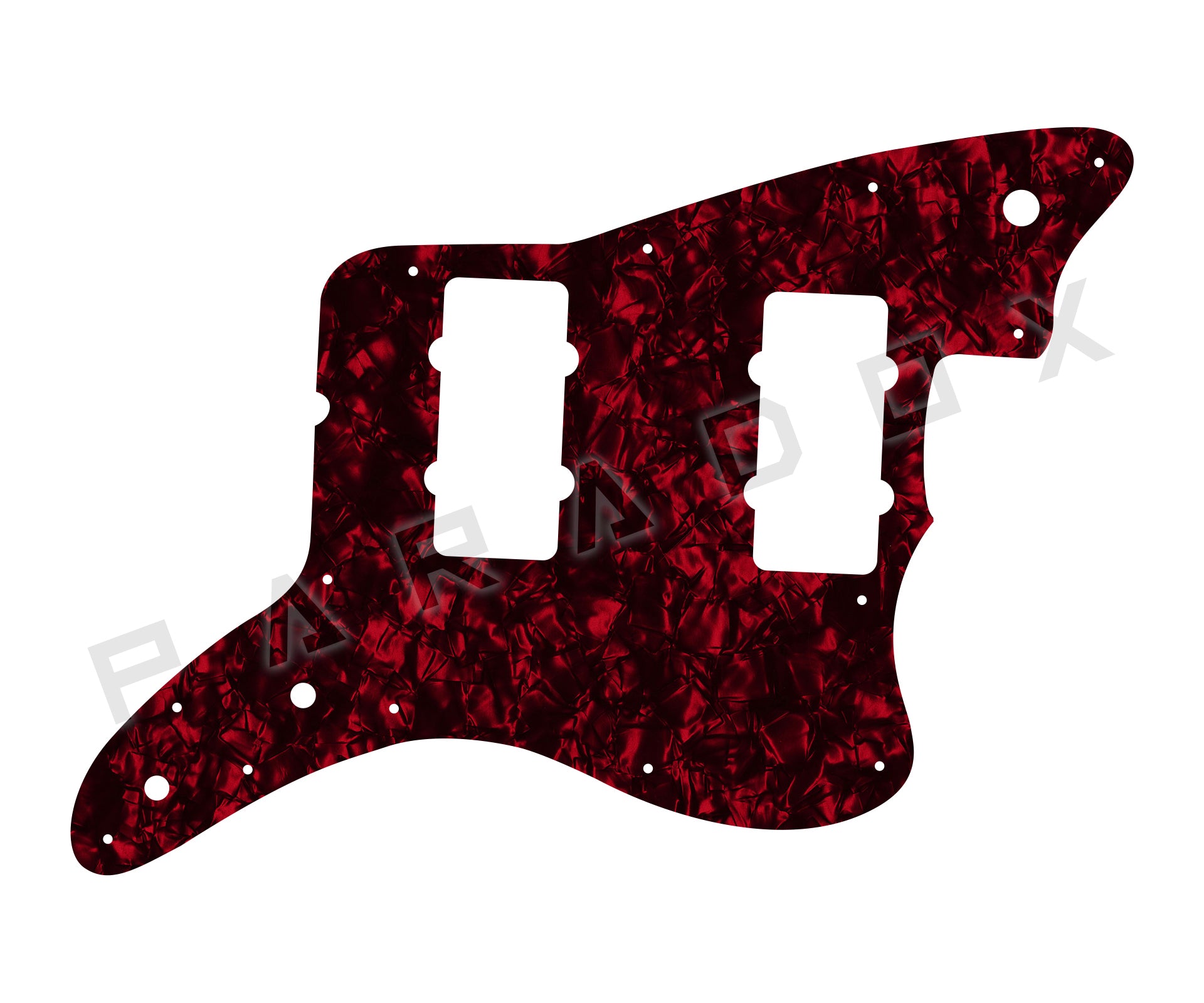 Custom Pickguard For 2011 - 2016 Made in Indonesia Squier Vintage Modified Jazzmaster Special
