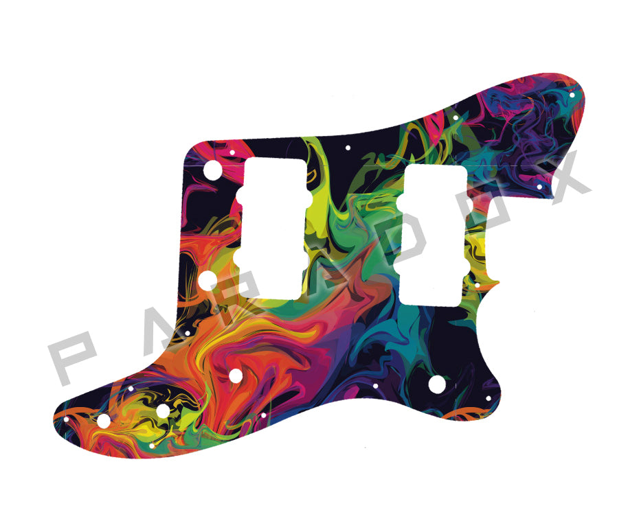 Custom Pickguard For 2018 Made in America Fender Limited Edition Parallel Universe Series Jazz Tele