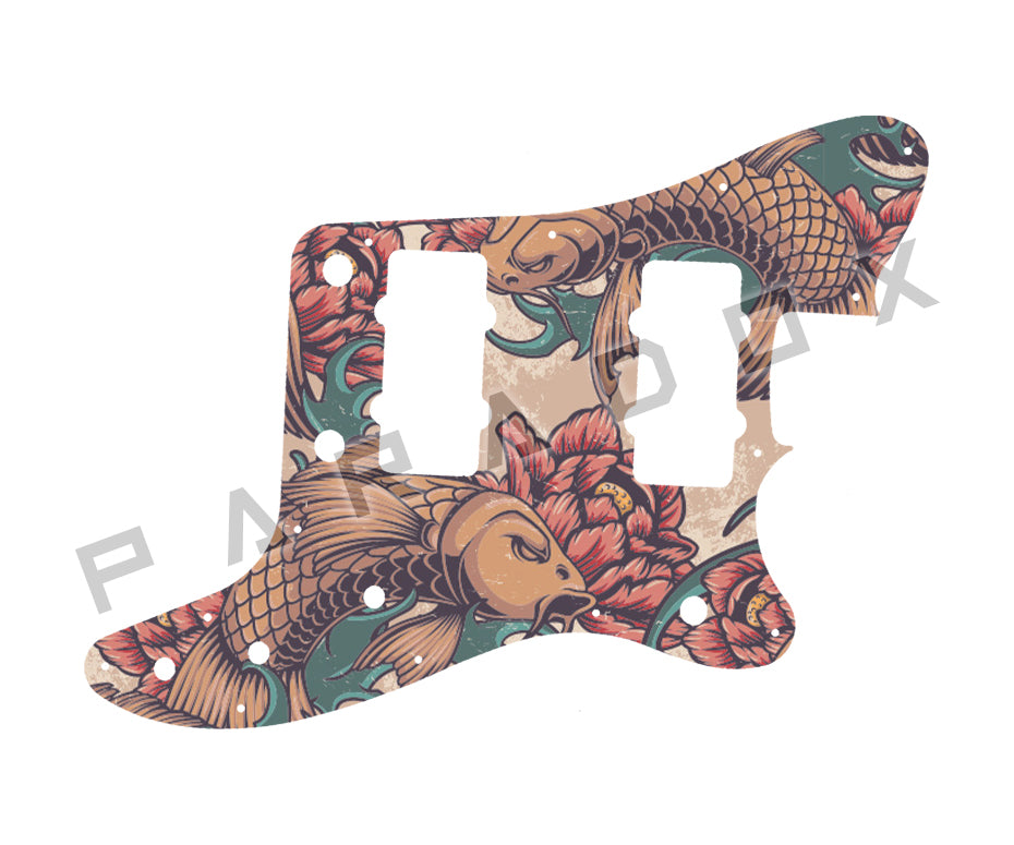 Custom Pickguard For 2018 Made in America Fender Limited Edition Parallel Universe Series Jazz Tele