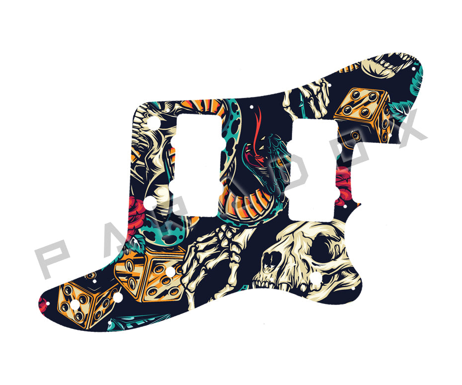 Custom Pickguard For 2018 Made in America Fender Limited Edition Parallel Universe Series Jazz Tele